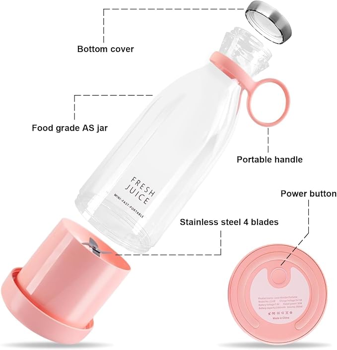 Portable Mini Blender for Fresh Juice